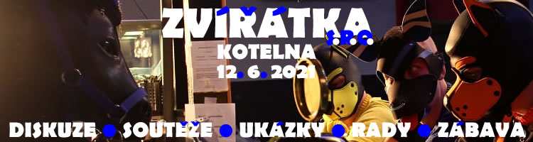 Zvířátka - Kotelna 12. 6. 2021 - diskuze, soutěže, ukázky, rady, zábava