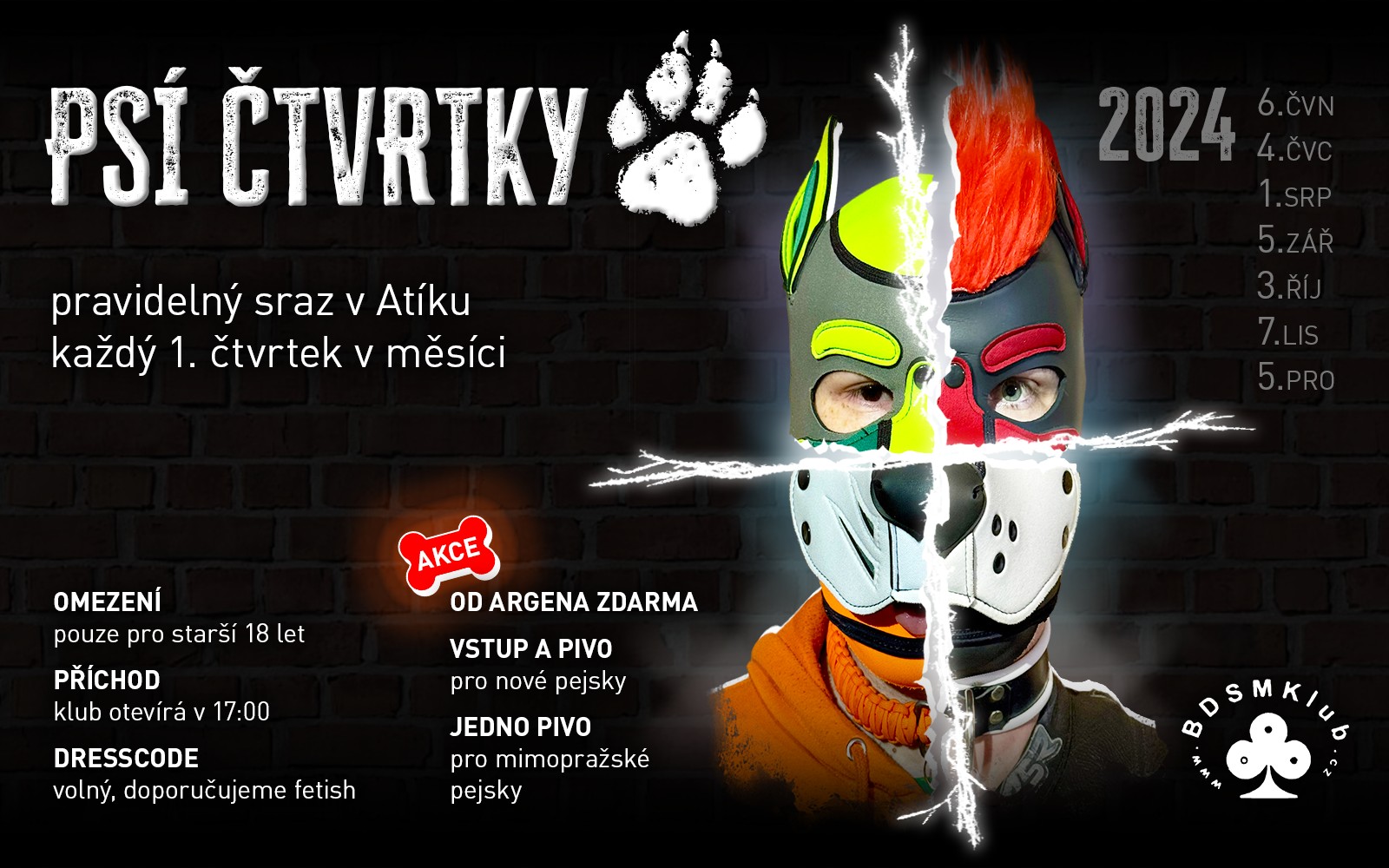 Snaha o Hlavní psí sraz - Ateliér - 2024-06-06T17:00 - Klub Ateliér, Praha